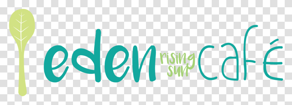 Eden Cafe Logo Wide Calligraphy, Trademark, Word Transparent Png