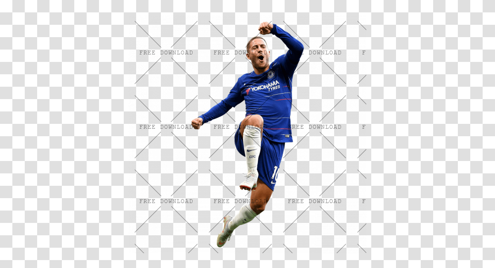 Eden Hazard Dg Image With Background Photo Football, Person, People, Team Sport, Sphere Transparent Png