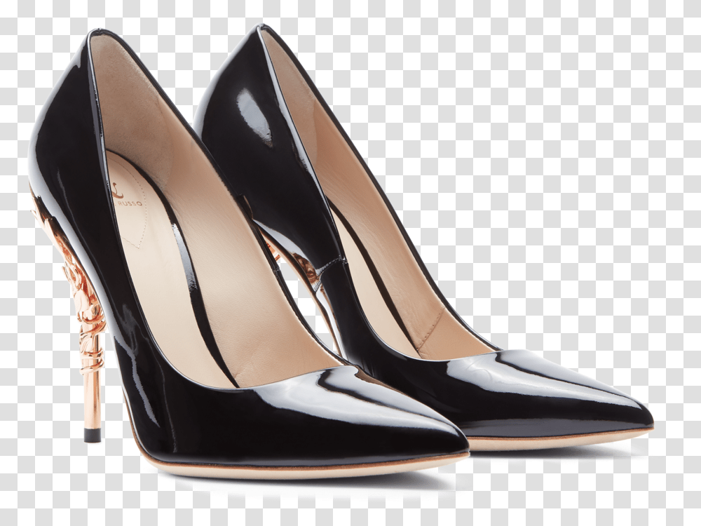 Eden Heel Shoes Ralph & Russo Usa Ralph And Russo Heels Black, Clothing, Apparel, High Heel, Footwear Transparent Png