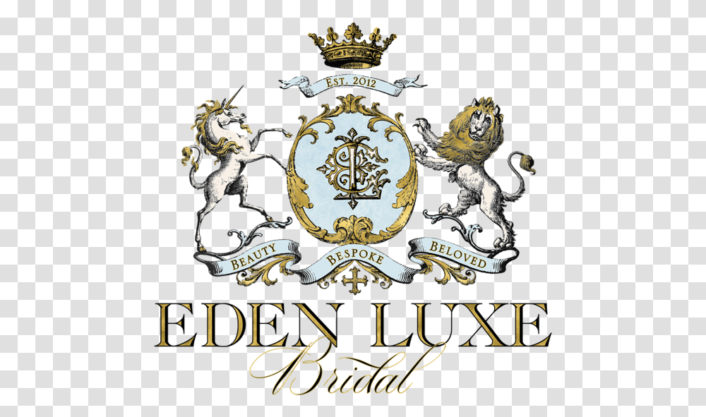 Eden Luxe Bridal Logo, Poster, Advertisement, Trademark Transparent Png