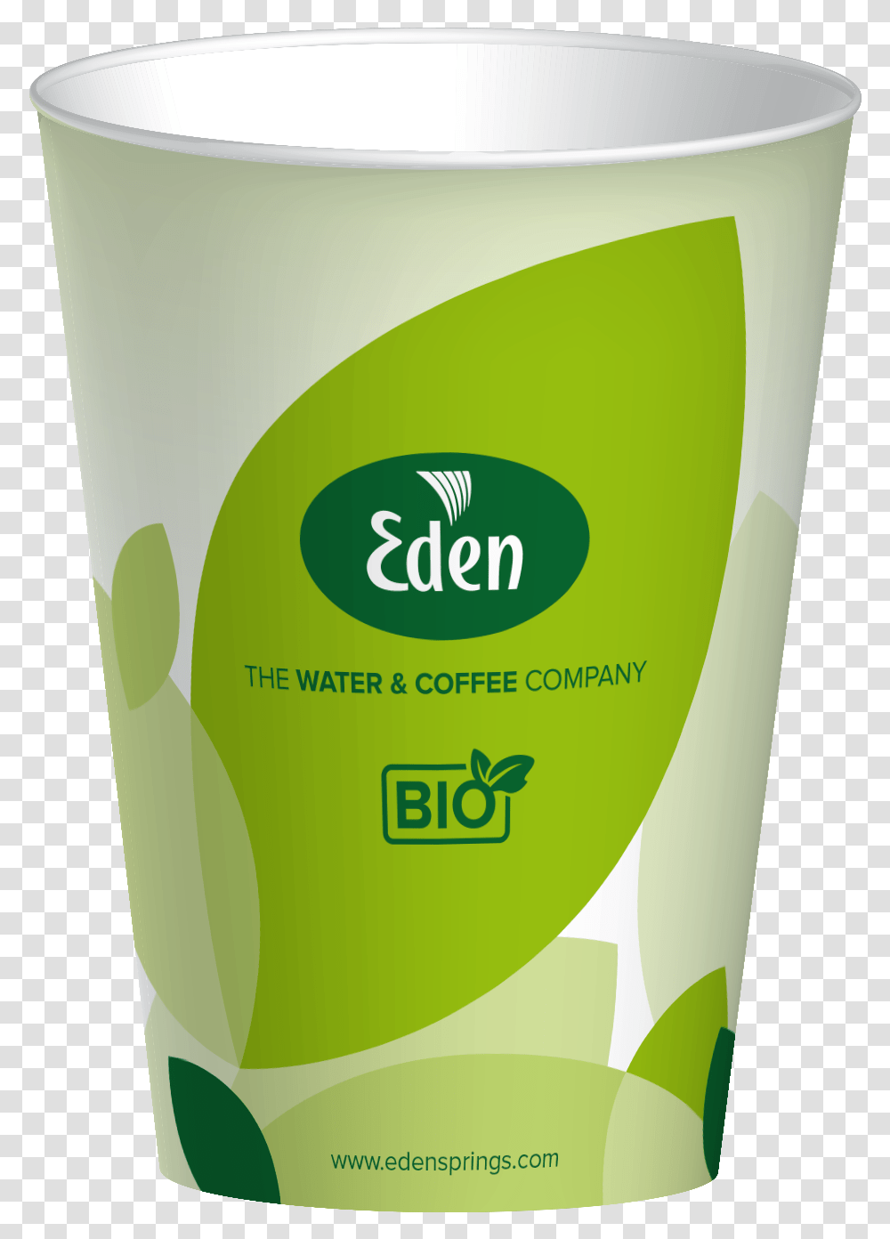 Eden Springs Cups, Bottle, Shampoo, Lotion Transparent Png