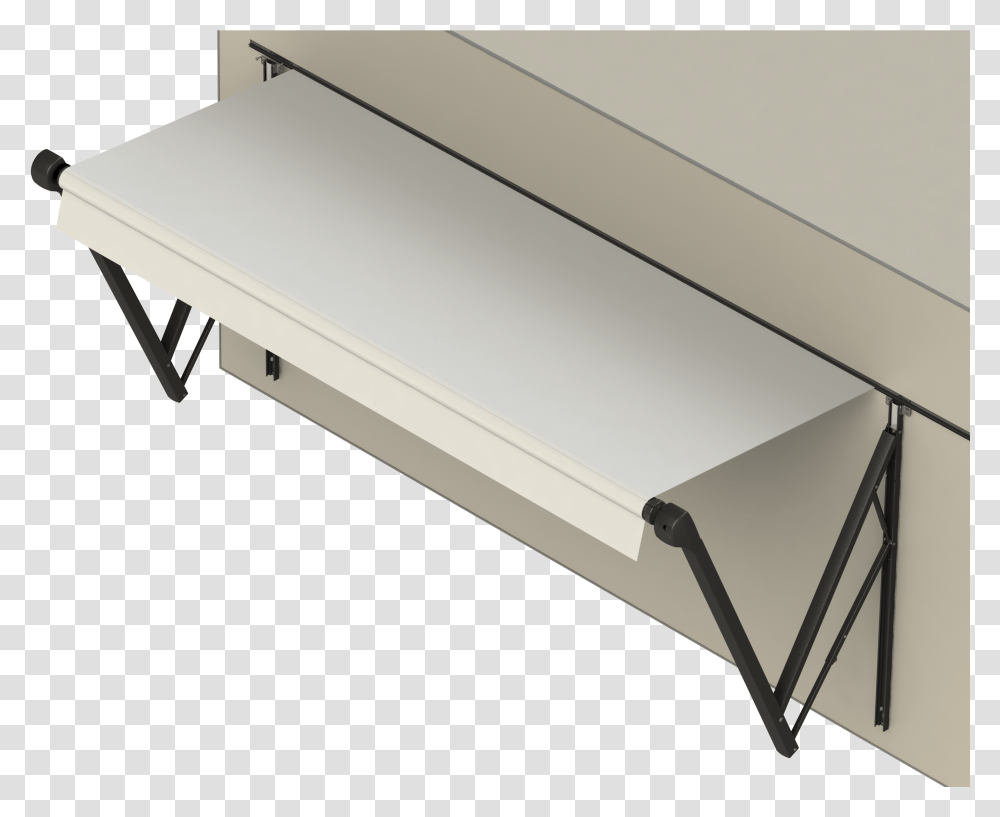 Edge Awning Coffee Table, Furniture, Canvas, Aluminium, Gutter Transparent Png