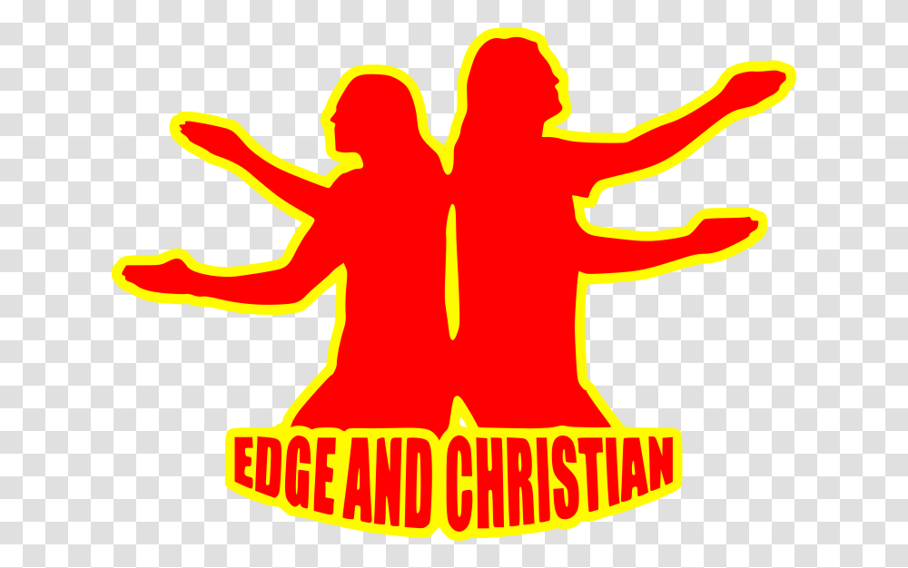 Edge Christian Logo Edge And Christian Logo, Hand, Flare Transparent Png