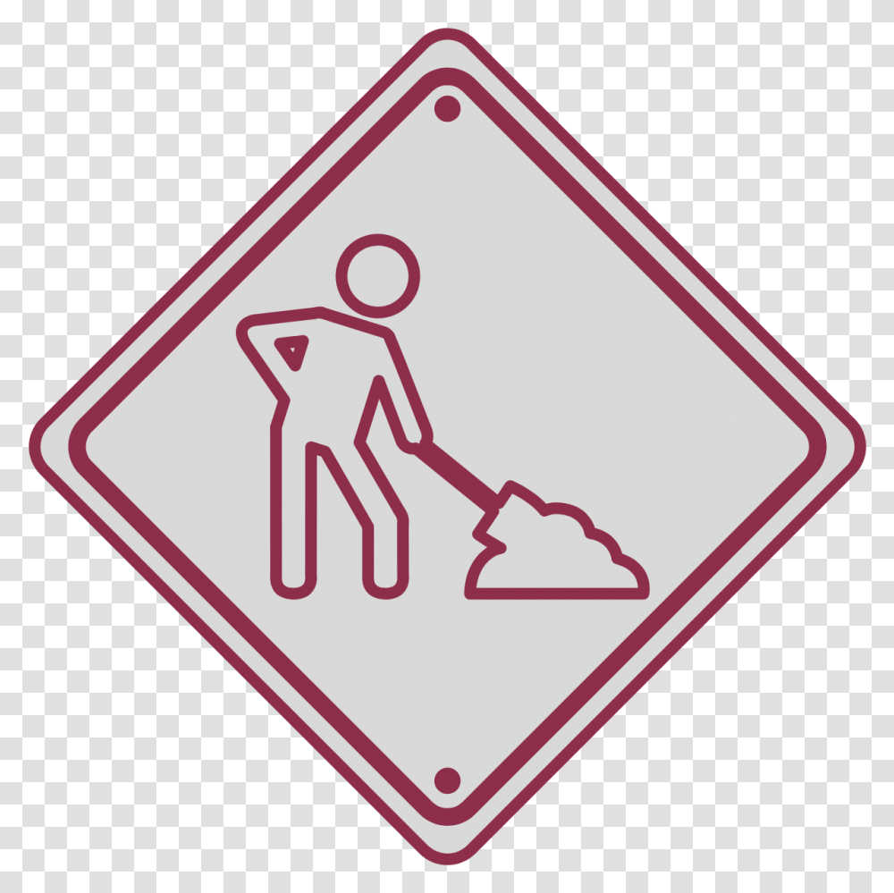 Edge Hill Road And Tyson Avenue Reconstruction Project Traffic Arrow Symbol, Road Sign Transparent Png
