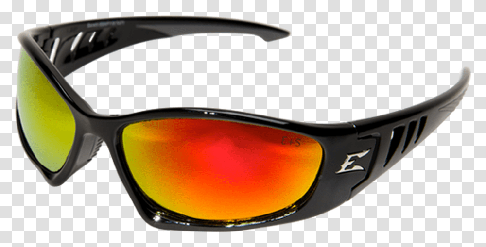 Edge Sbap119 Baretti Non Polarized Aqua Red Mirror Goggles, Sunglasses, Accessories, Accessory Transparent Png