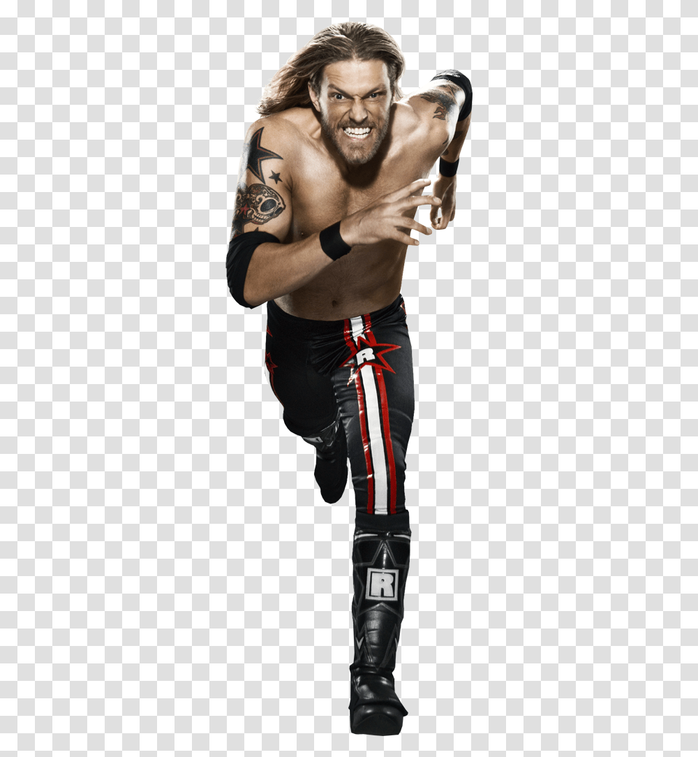 Edge Wwe Psd, Person, Human, Boxing, Sport Transparent Png