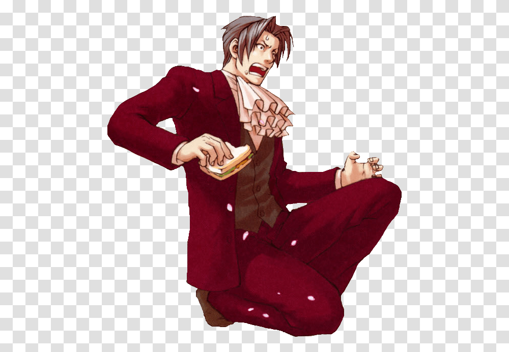 Edgeworth Wig, Apparel, Person, Human Transparent Png