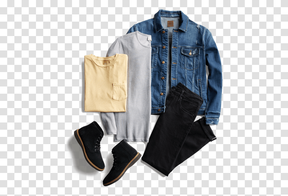Edgy Casual Outfit Leather, Apparel, Pants, Jeans Transparent Png
