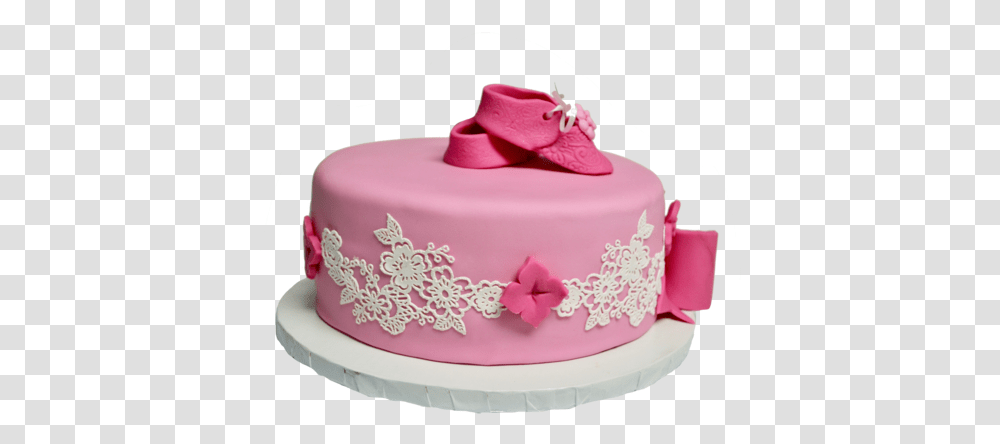 Edible Lace Baby Shower Cake - Sugar Street Boutique Birthday Cake, Dessert, Food, Wedding Cake, Torte Transparent Png
