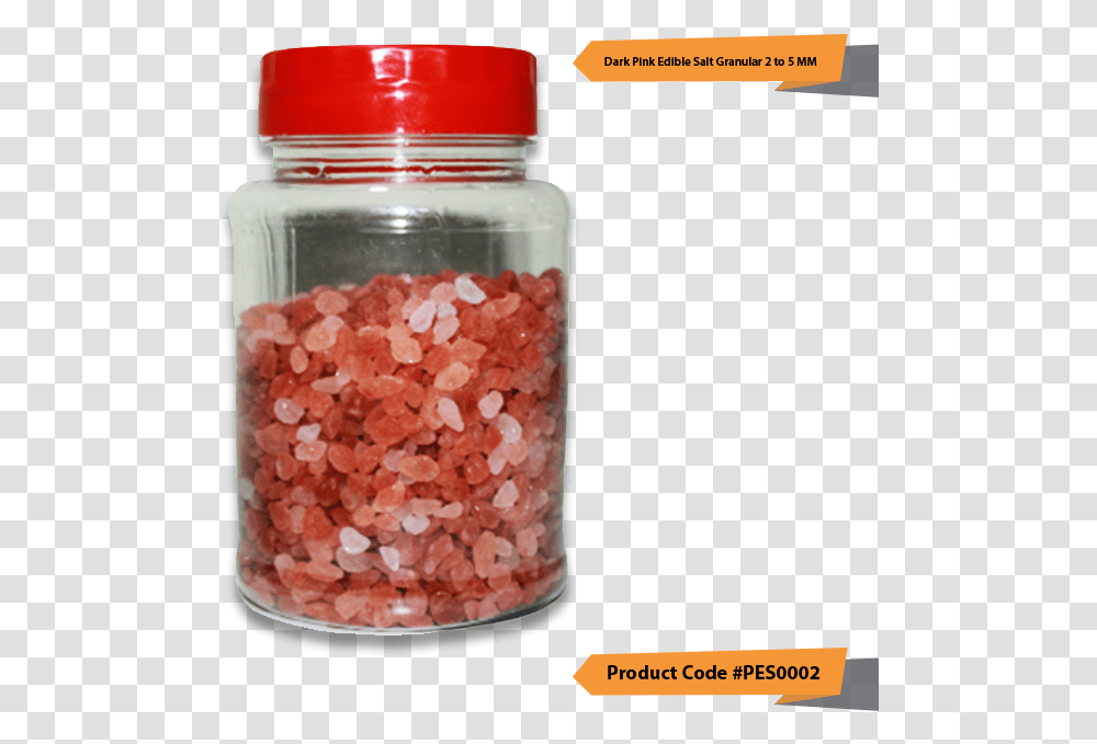 Edible Pink Salt Candy, Jar, Plant, Cylinder, Bottle Transparent Png