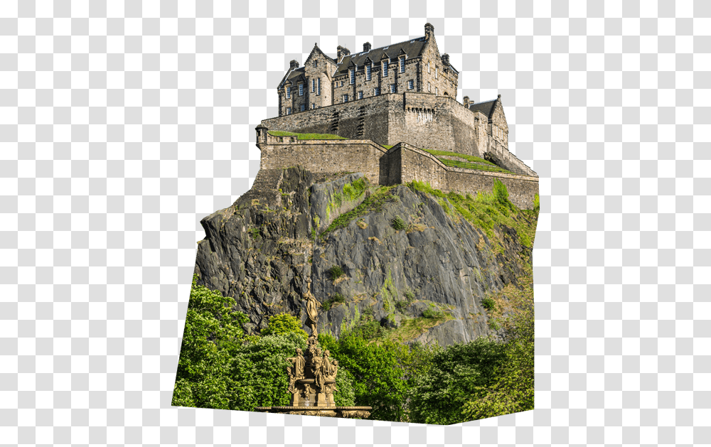 Edinburgh Castle, Monastery, Architecture, Housing, Building Transparent Png