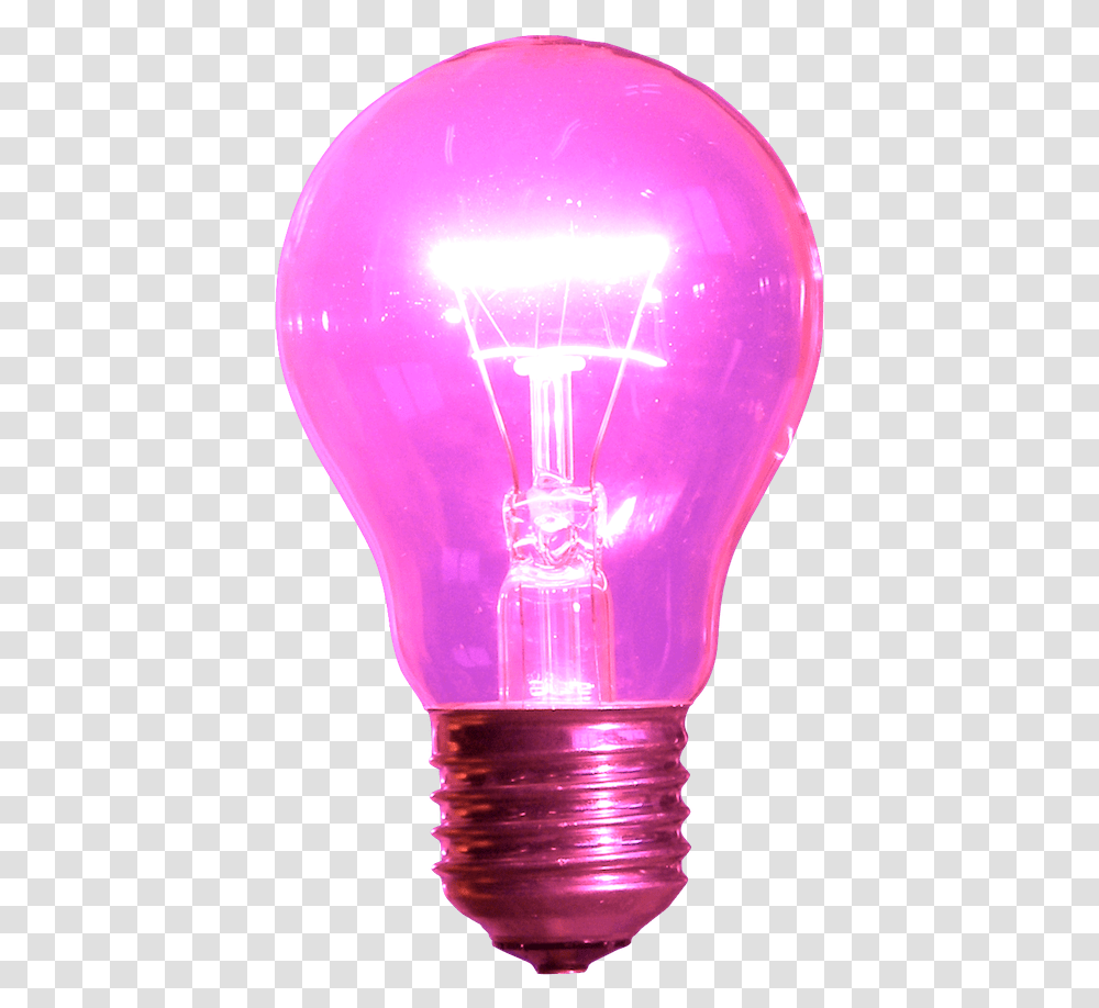 Edison Bulb Background Pink Light Bulb, Lamp, Lightbulb, Balloon, Lighting Transparent Png