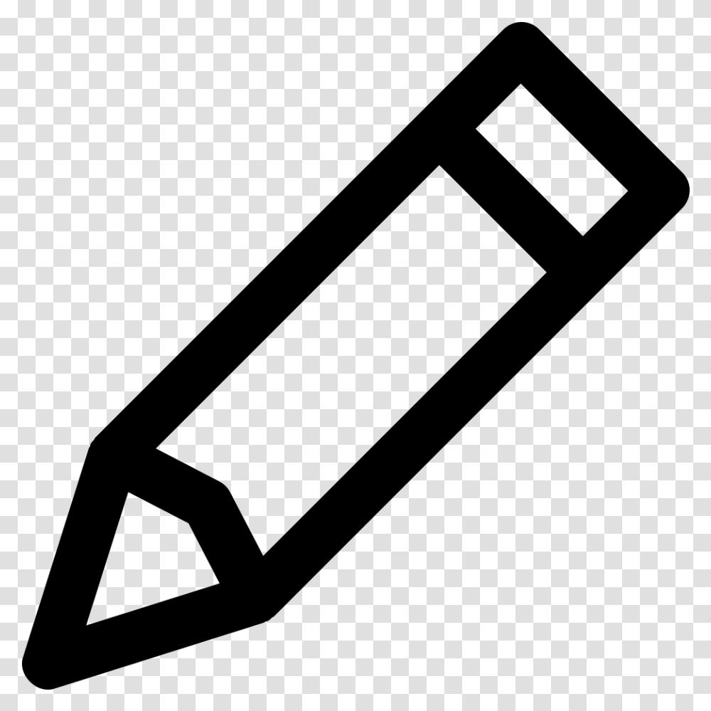 Edit Icon Free Download, Pencil, Crayon Transparent Png