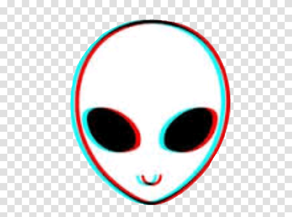 Edit Overlay Tumblr Alien, Disk, Mask Transparent Png