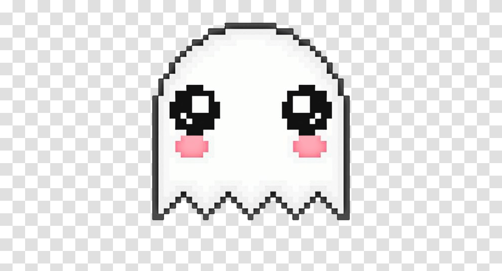 Edit Overlay Tumblr Ghost Fantasma Pixel Cute, Pac Man, Rug Transparent Png