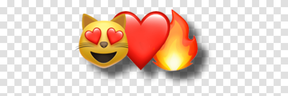 Edit Smail Emoji Emodzhi Obrabotka Freetoedit Cartoon, Heart, Pac Man Transparent Png