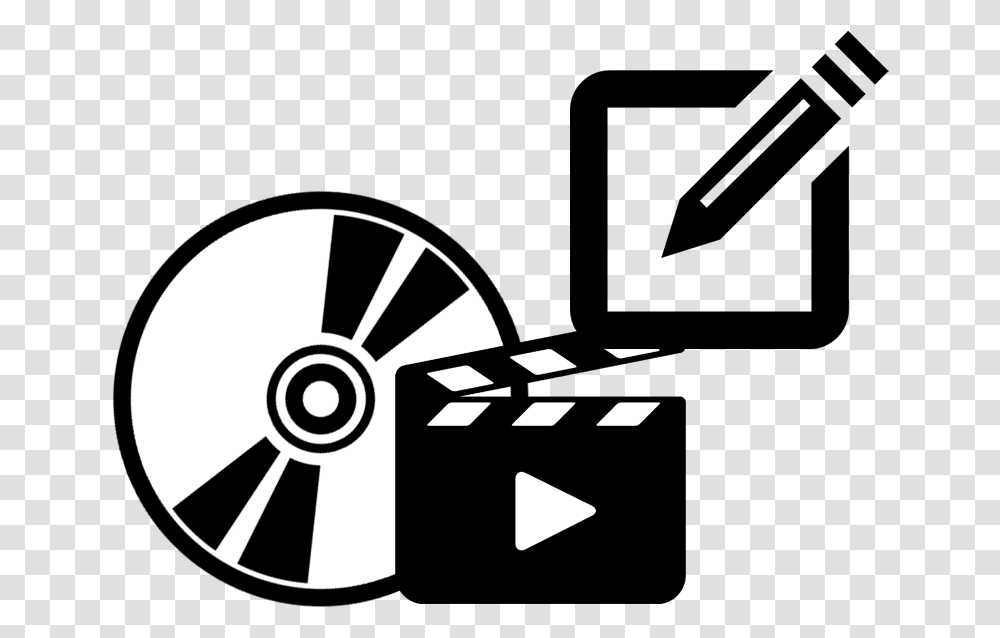 Edit Videos Video Editing Logo, Arrow, Emblem, Disk Transparent Png