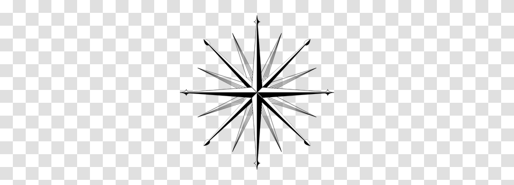 Editable Clip Art Free Compass, Bow, Star Symbol, Compass Math Transparent Png