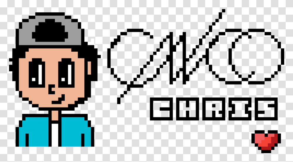 Editing Chris Cnco Pixel Art Cnco Logo, Text, Graphics, Pac Man, Super Mario Transparent Png