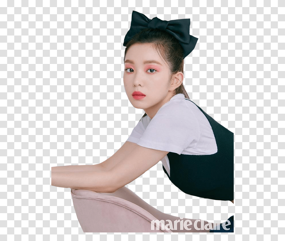 Editing Kpop And Image Marie Claire Korea 2019, Person, Leisure Activities, Finger Transparent Png