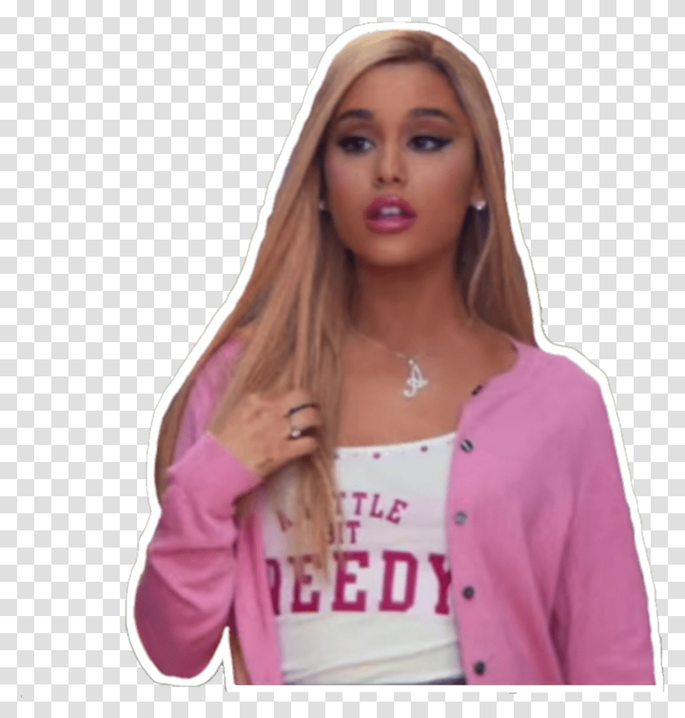 Editing Next And Image Ariana Grande Thank U Next, Female, Person, Sleeve Transparent Png