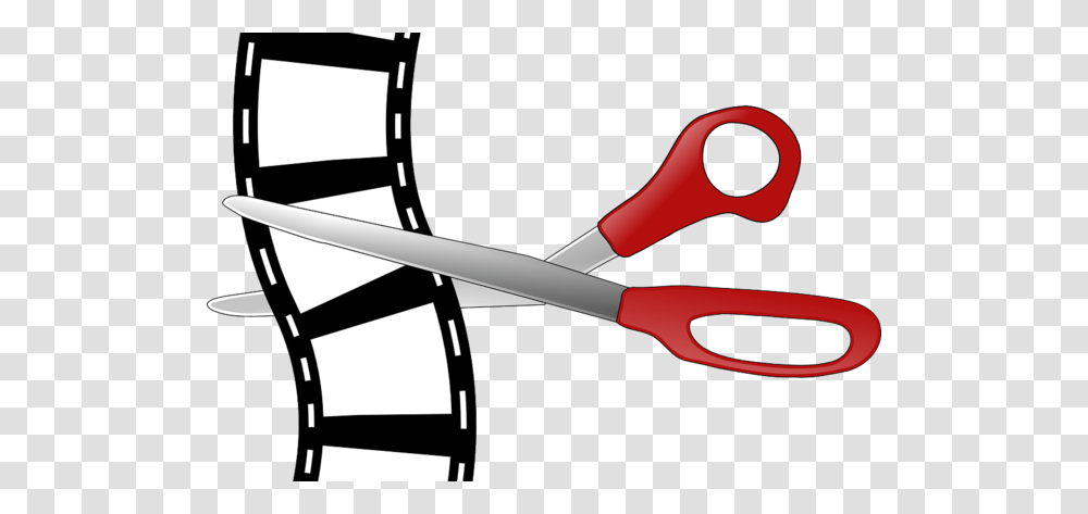 Editingsoftware Clipart Video Production, Scissors, Blade, Weapon, Weaponry Transparent Png