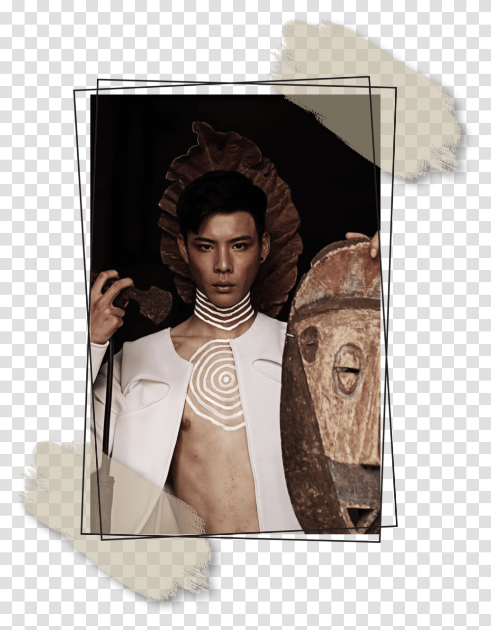 Edition Klfw Male Model, Clothing, Person, Head, Performer Transparent Png