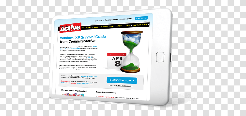 Editorial Illustration For Computeractive Magazine By Online Advertising, Id Cards, Document, Text, Hourglass Transparent Png