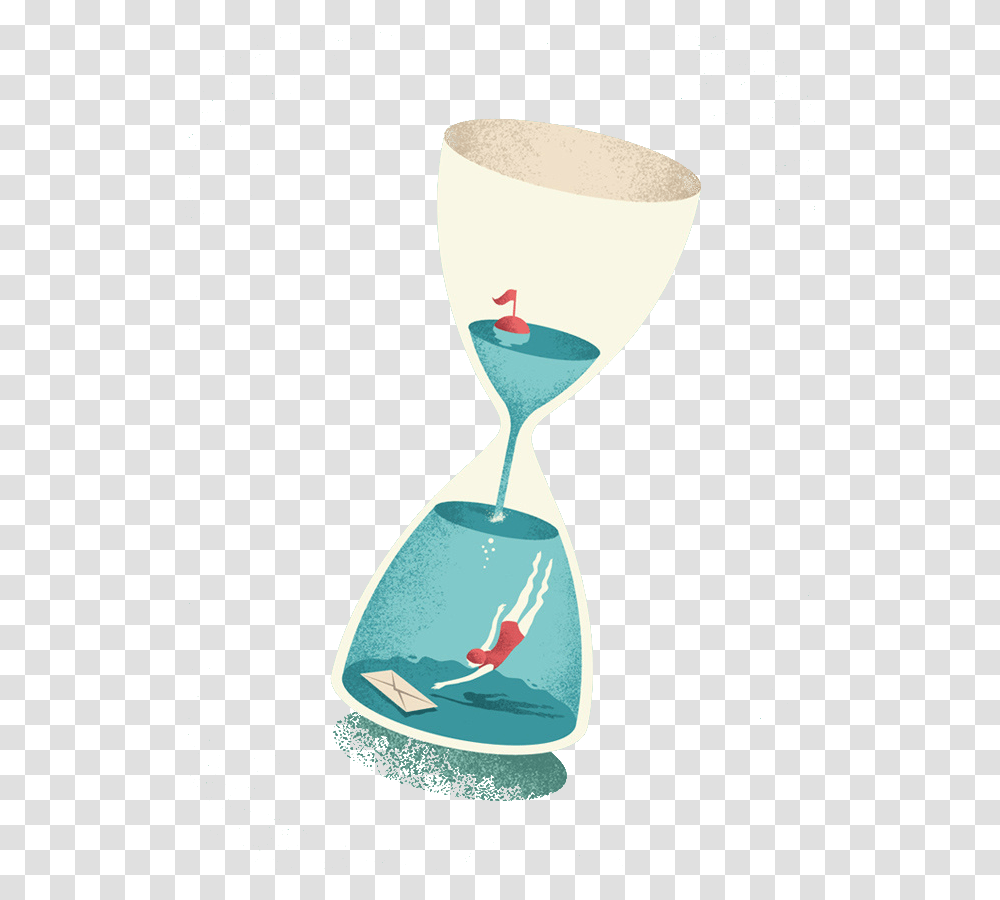 Editorial Illustration Tips, Hourglass, Spoon, Cutlery Transparent Png