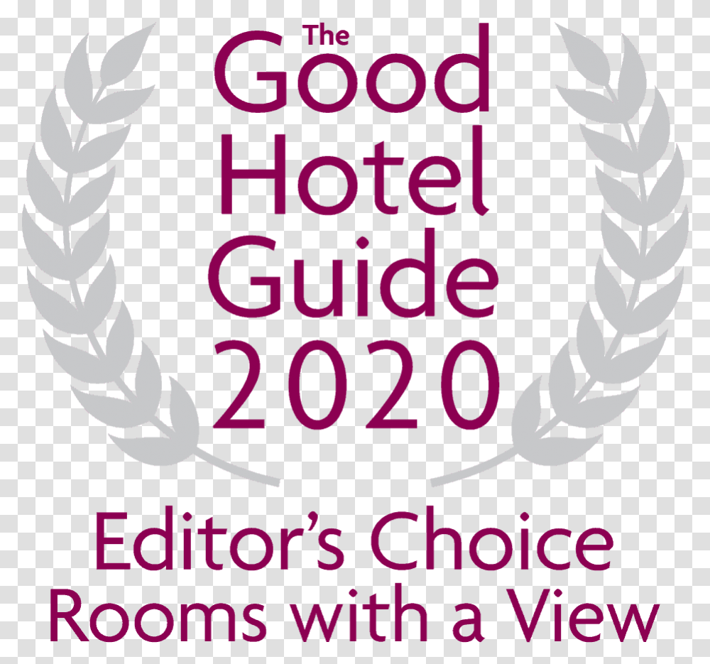 Editors Choice Rooms With A View Good Hotel Guide 2020, Label, Emblem Transparent Png