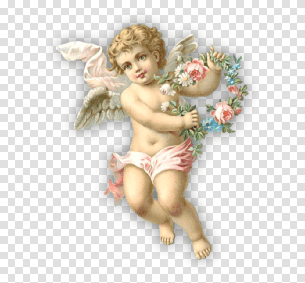 Edits Angel Cherub Wings Magical Art Stickers Baby Angel Tattoo Design, Diaper, Person, Human, Cupid Transparent Png