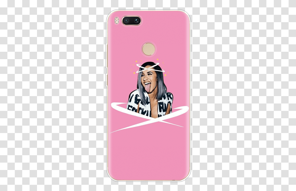 Edits Of Cardi B, Mobile Phone, Electronics, Person, Face Transparent Png