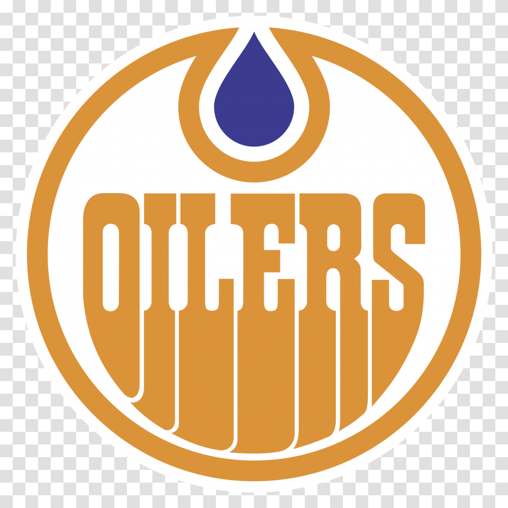 Edmonton Oilers Logo, Trademark, Outdoors, Label Transparent Png