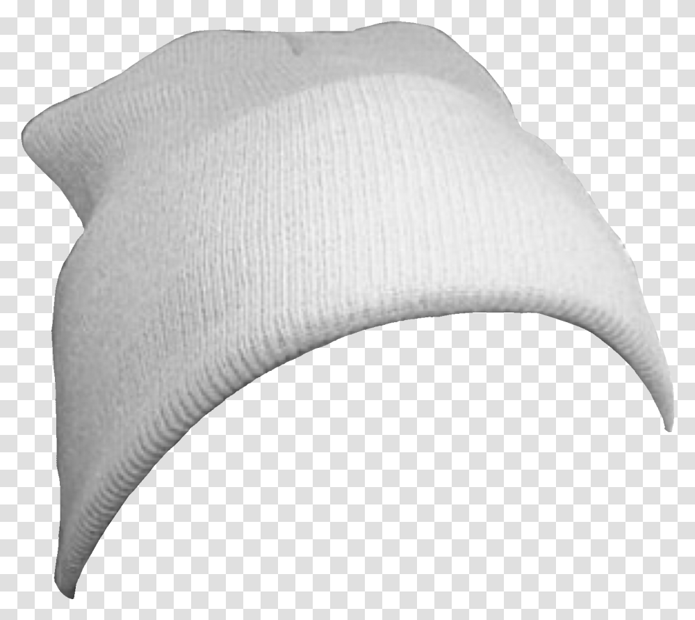 Edpng Theymakemoodboards Instagram White Beanie Throw Pillow, Clothing, Apparel, Hat, Cap Transparent Png