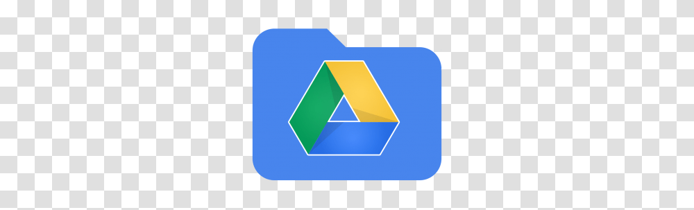 Edtechteacher Getting Started With Google Drive Folders, Triangle, Mat Transparent Png