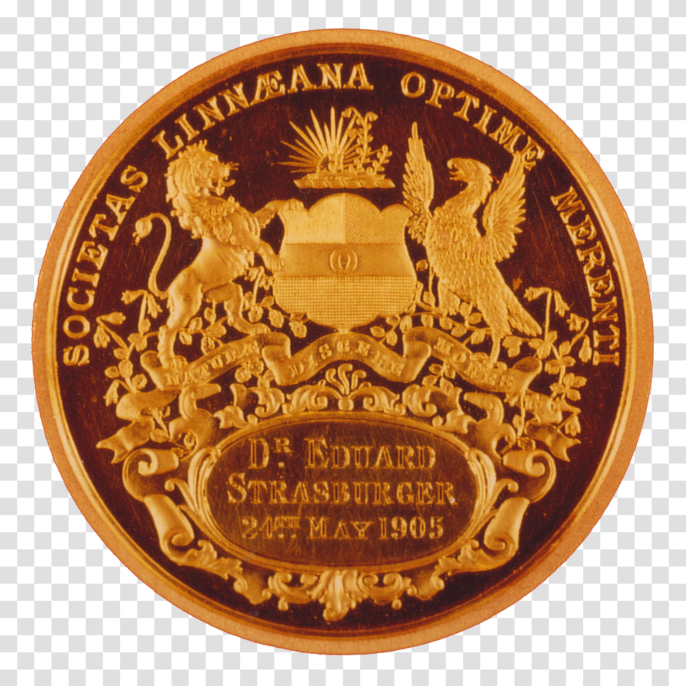 Eduard Strasburger Linne Medaille Coin Transparent Png