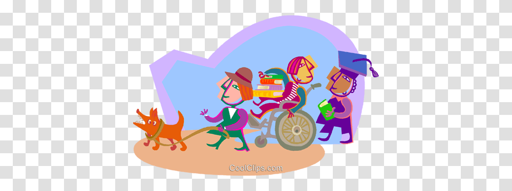 Education Going Off To School Royalty Free Vector Clip Art, Vehicle, Transportation, Wheel Transparent Png
