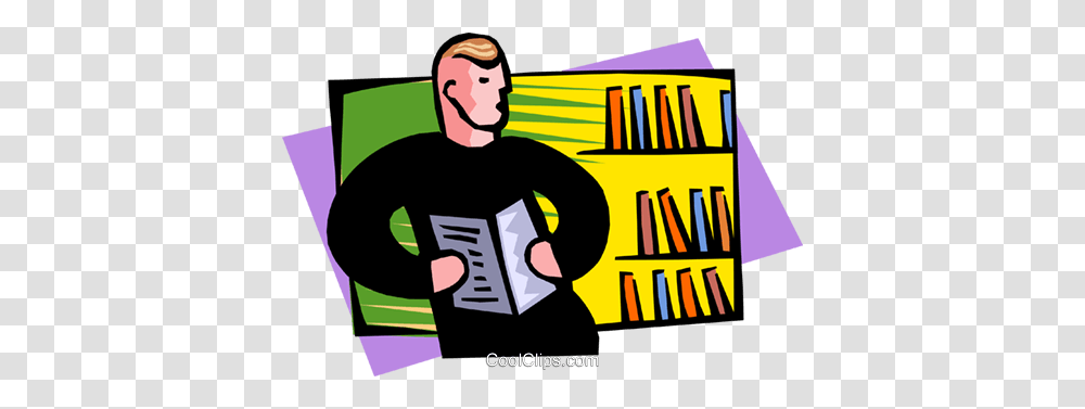 Education Library Student And Books Royalty Free Vector Clip Art, Advertisement, Poster, Label Transparent Png