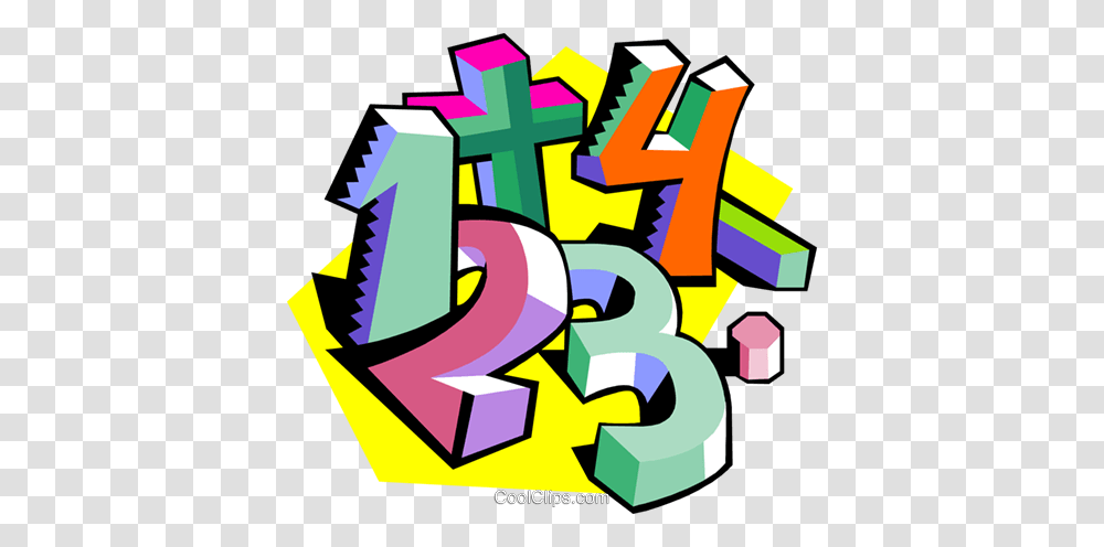 Education Numbers Royalty Free Vector Clip Art Illustration Transparent Png