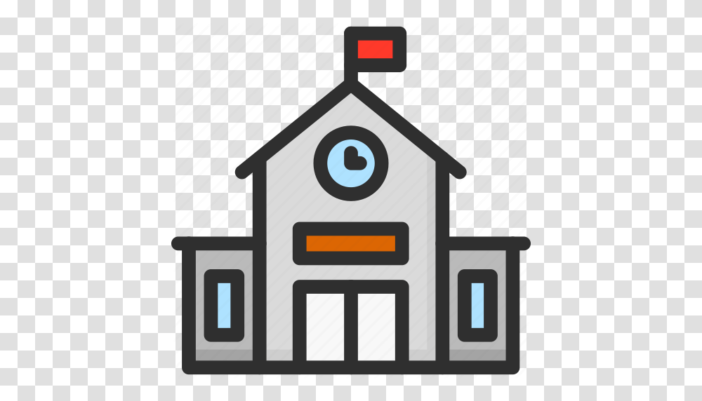 Education School Schoolhouse Icon House Person Icon, Label, Text, Building, Architecture Transparent Png