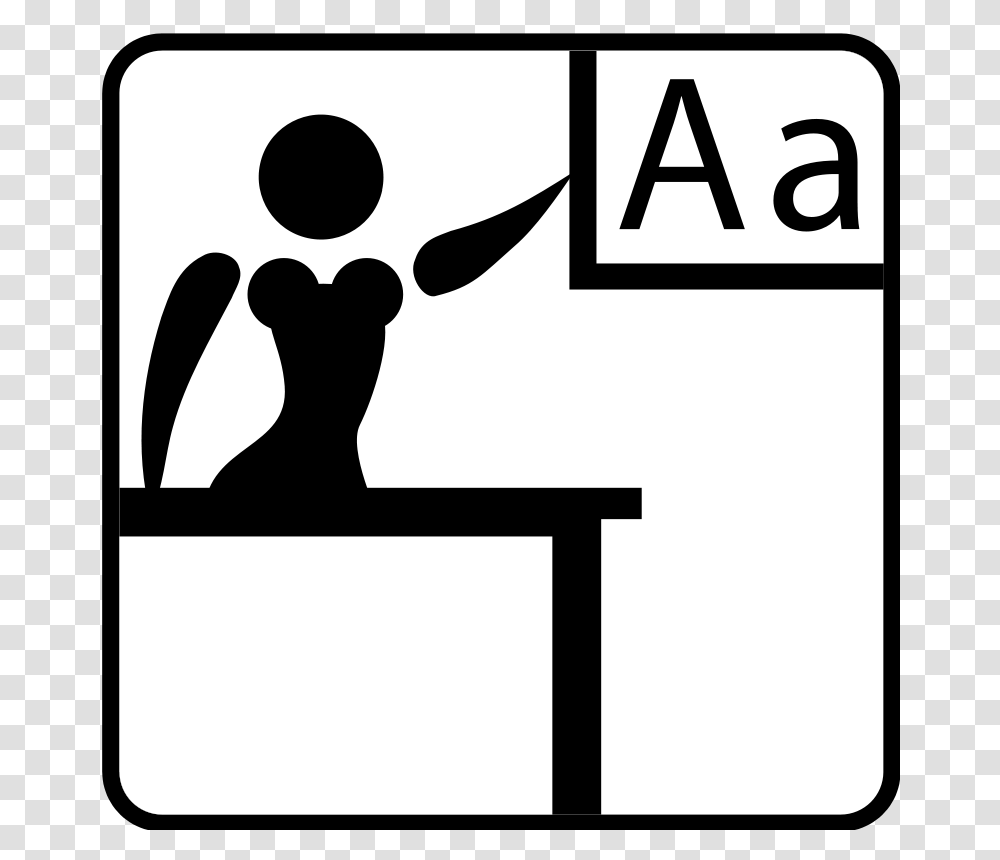 Education, Silhouette, Stencil Transparent Png