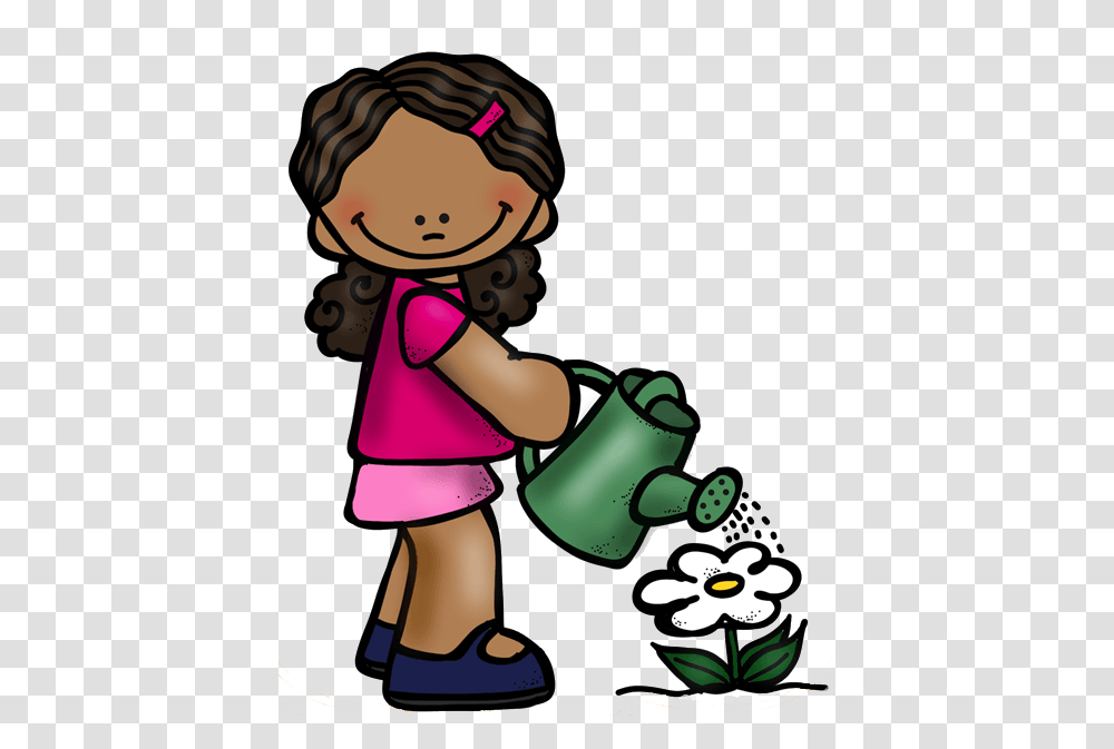 Educlips Clip Art, Tin, Can, Watering Can, Girl Transparent Png