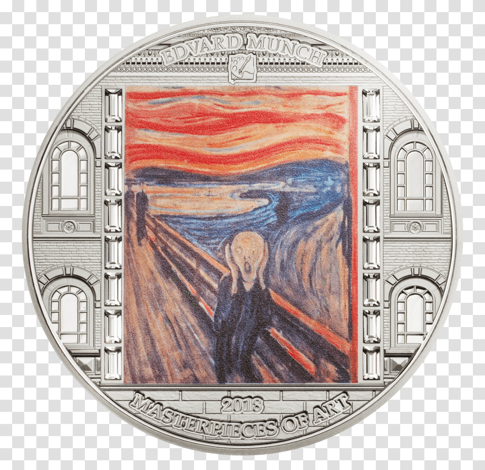 Edvard Munch, Coin, Money, Painting Transparent Png