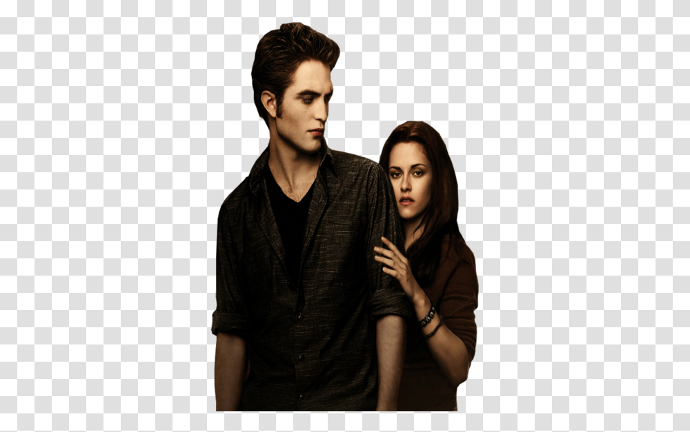 Edward Bella Twilight New Moon, Person, Clothing, Performer, Face Transparent Png