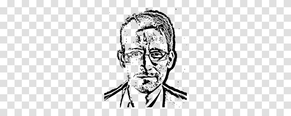 Edward Snowden Person, Gray, World Of Warcraft Transparent Png