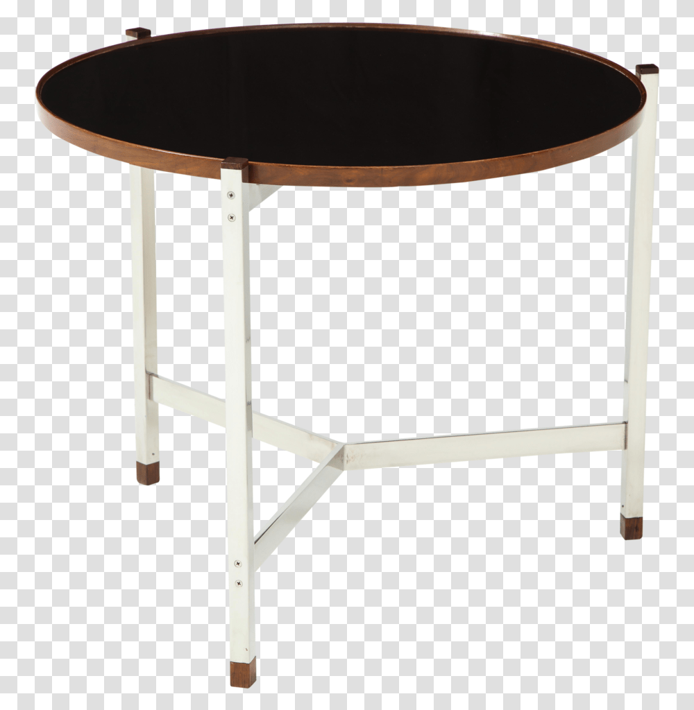 Edward Wormley Occasional Table In Chrome And Micarta Edward Wormley, Furniture, Coffee Table, Tabletop, Lamp Transparent Png