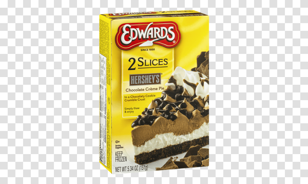 Edwards Hershey Creme Pie, Cream, Dessert, Food, Ice Cream Transparent Png