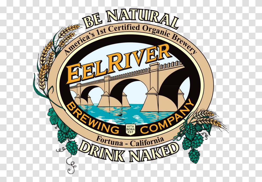 Eel River Cali Pale Beer Label Full Size Eel River Brewing, Advertisement, Poster, Flyer Transparent Png