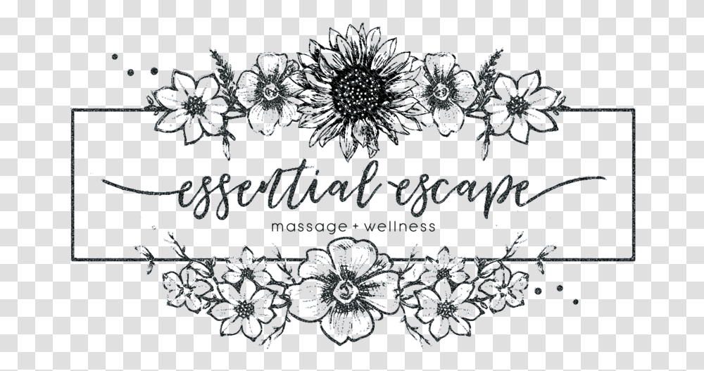 Eem Logo Modern Flower Logo Design, Snowflake, Lace, Chandelier Transparent Png