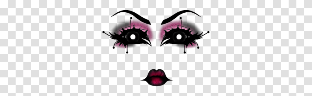 Eerie Grotesquette Goth Eerie Makeup Roblox, Ninja, Batman Transparent Png